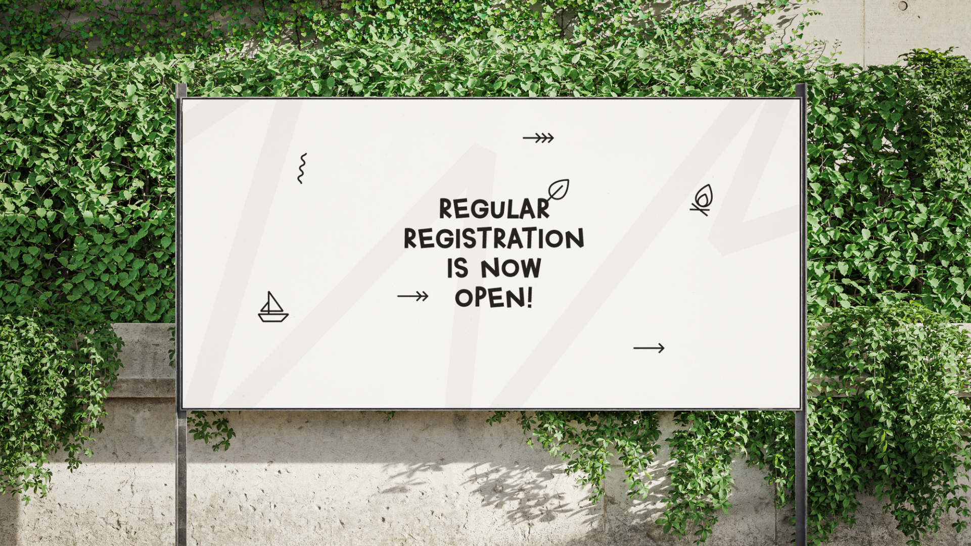 background regular registration